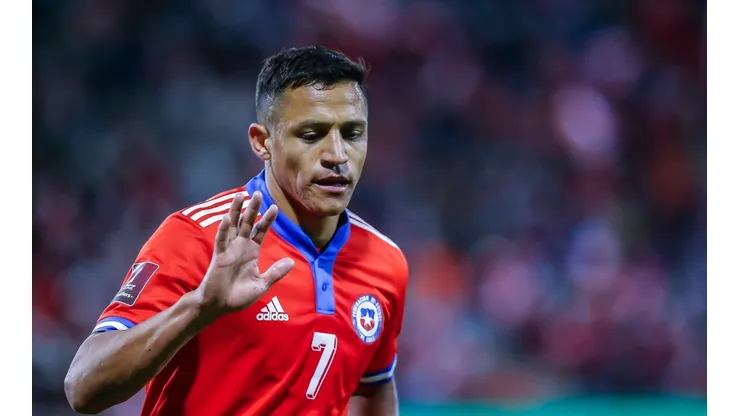 Forward Alexis Sanchez of Chile
