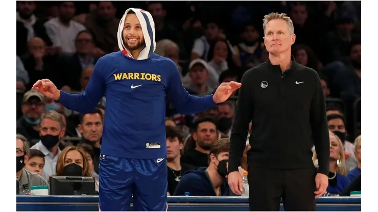 Stephen Curry & Steve Kerr