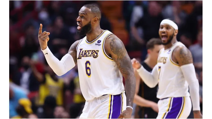 LeBron James & Carmelo Anthony