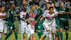 Pitch invader at Sao Paulo vs Palmeiras