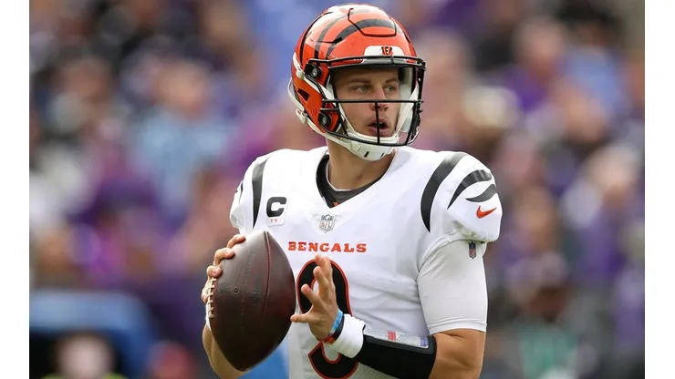 Quarterback Joe Burrow of Bengals
