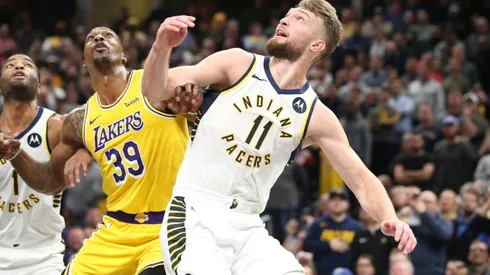 Domantas Sabonis against the Lakers