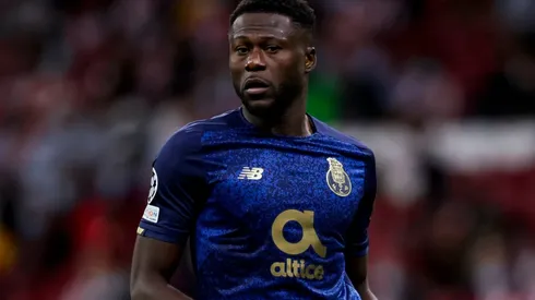 Chancel Mbemba of Porto in action