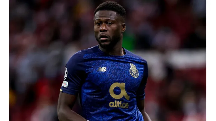 Chancel Mbemba of Porto in action
