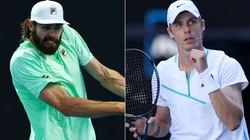 Reilly Opelka (left) and Denis Shapovalov