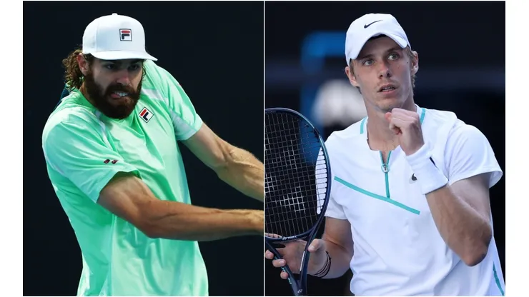 Reilly Opelka (left) and Denis Shapovalov