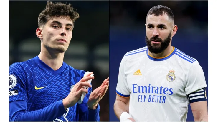 Kai Havertz (left) & Karim Benzema