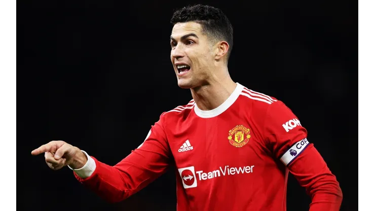 Forward Cristiano Ronaldo of Manchester United
