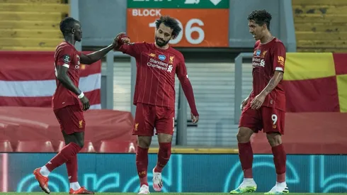 Sadio Mané (left), Mohamed Salah & Roberto Firmino