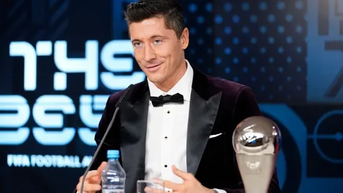 Robert Lewandowski, one of the nominees for Best Men's Player