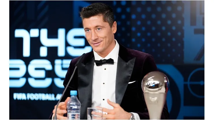 Robert Lewandowski, one of the nominees for Best Men's Player
