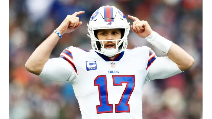 Josh Allen and the Bills take on the Patriots in the Wild Card round of the 2021-22 NFL Playoffs.