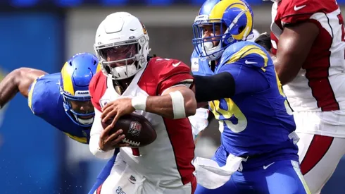Quarterback Kyler Murray of Cardinals at the game vs Rams