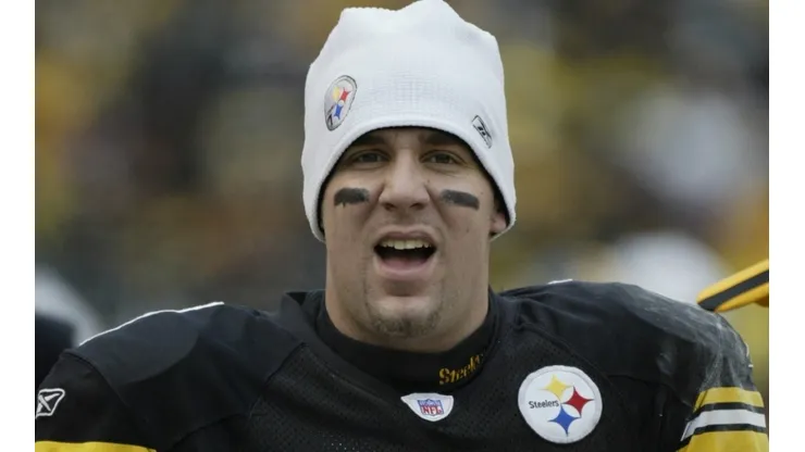 Young Ben Roethlisberger at his first season with the Steelers in 2004