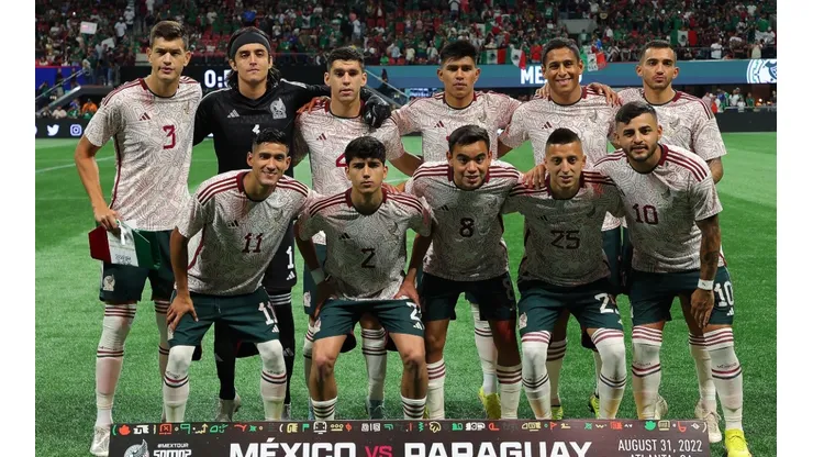 The Mexico National Team on its route to Qatar 2022