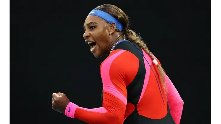 Serena Williams of the United States at the 2021 Australian Open