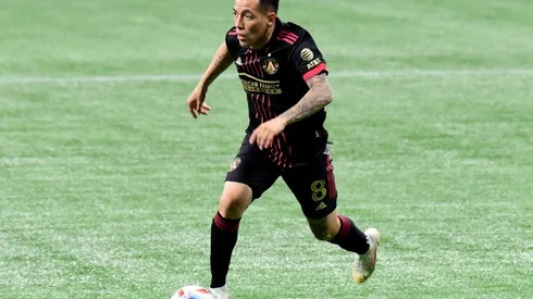 Atlanta United midfielder #8 Ezequiel Barco