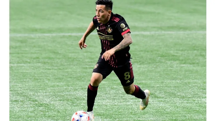 Atlanta United midfielder #8 Ezequiel Barco