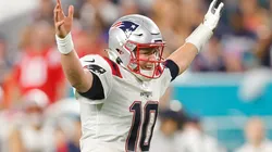 Mac Jones looks confident ahead of the Patriots' road game against the Bills in the Wild Card of the 2021-22 NFL Playoffs.