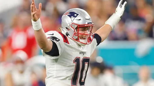 Mac Jones looks confident ahead of the Patriots' road game against the Bills in the Wild Card of the 2021-22 NFL Playoffs.