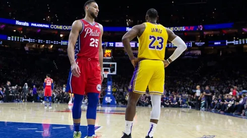 Ben Simmons & LeBron James