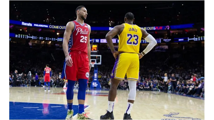 Ben Simmons & LeBron James