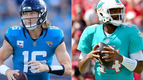 Quarterback Trevor Lawrence of Jaguars and Backup quarterback Jacoby Brissett of Miami Dolphins, both players will miss the entire postseason.