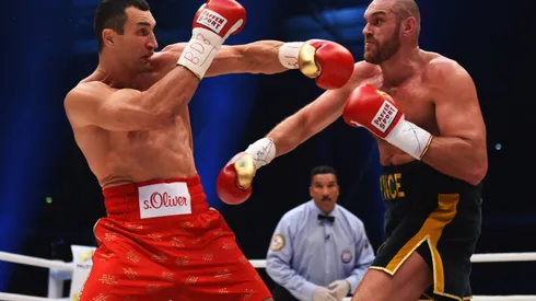 Tyson Fury and Wladimir Klitschko clashed in 2015