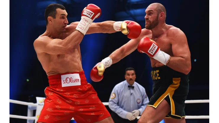 Tyson Fury and Wladimir Klitschko clashed in 2015