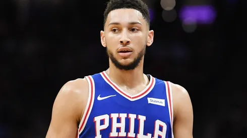 Ben Simmons in action for the Sixers.