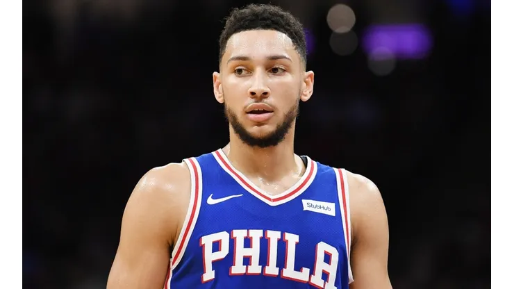 Ben Simmons in action for the Sixers.