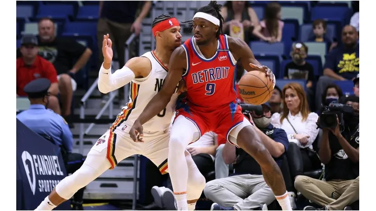Jerami Grant and Josh Hart