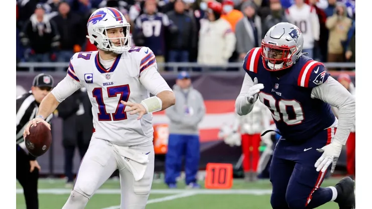 The Bills and the Patriots meet again in the Wild Card round of the 2021-22 NFL Playoffs.