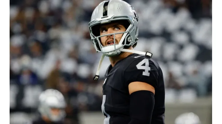 Quarterback Derek Carr of Las Vegas Raiders