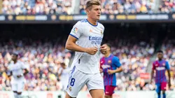 Toni Kroos during Real Madrid's 2-1 win over Barcelona this season.