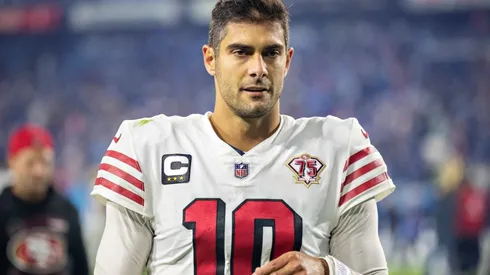 Quarterback Jimmy Garoppolo of 49ers