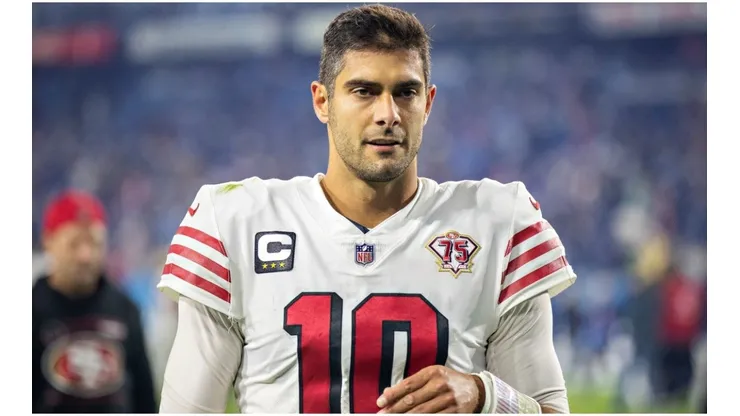 Quarterback Jimmy Garoppolo of 49ers