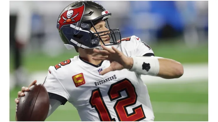 Quarterback Tom Brady of Tampa Bay Buccaneers