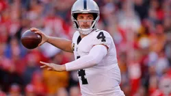 Quarterback Derek Carr of Raiders