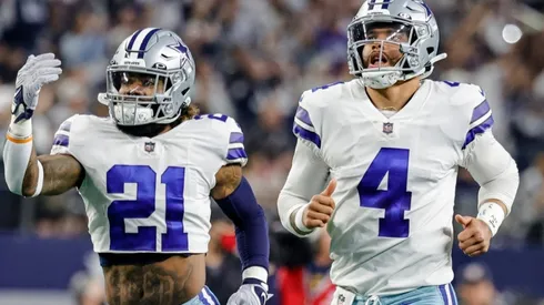 Zeke Elliot and Dak Prescott of Dallas Cowboys