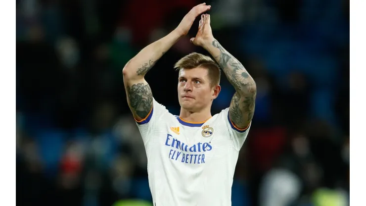 Toni Kroos' contract with Real Madrid expires in 2023.
