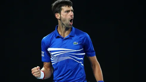 Novak Djokovic at the Australian Open 2019
