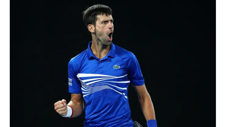 Novak Djokovic at the Australian Open 2019