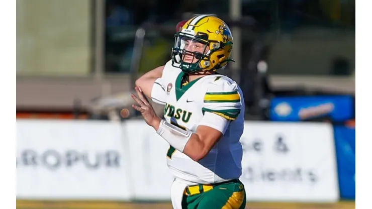 Quarterback Cam Miller of North Dakota State Bison