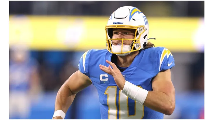 Quarterback Justin Herbert of Chargers