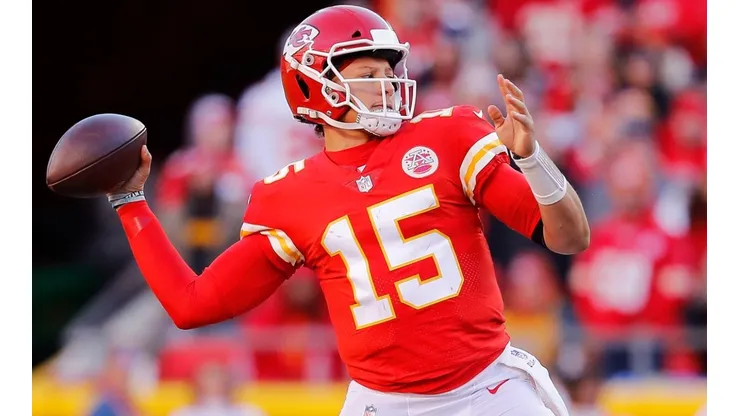 Quarterback Patrick Mahomes of Kansas City Chiefs