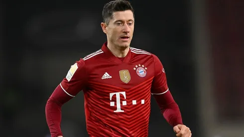 Forward Robert Lewandowski of Bayern