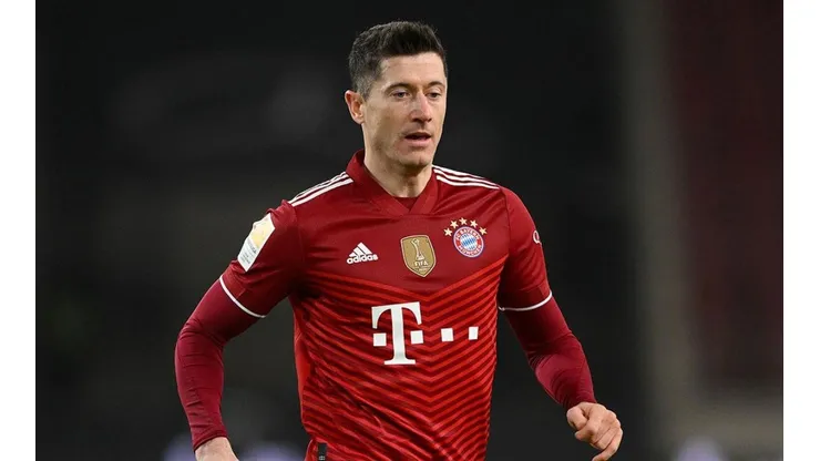 Forward Robert Lewandowski of Bayern