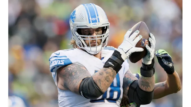 Taylor Decker #68 of the Detroit Lions