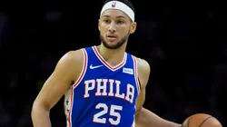 Ben Simmons in action for the Philadelphia 76ers.
